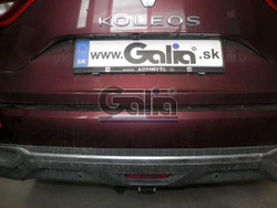 Фаркоп оцинкованный Galia N055A для Nissan X-Trail 2015-, Renault Koleos 2016-(паспорт и сертификат в комплекте)(без электрики)