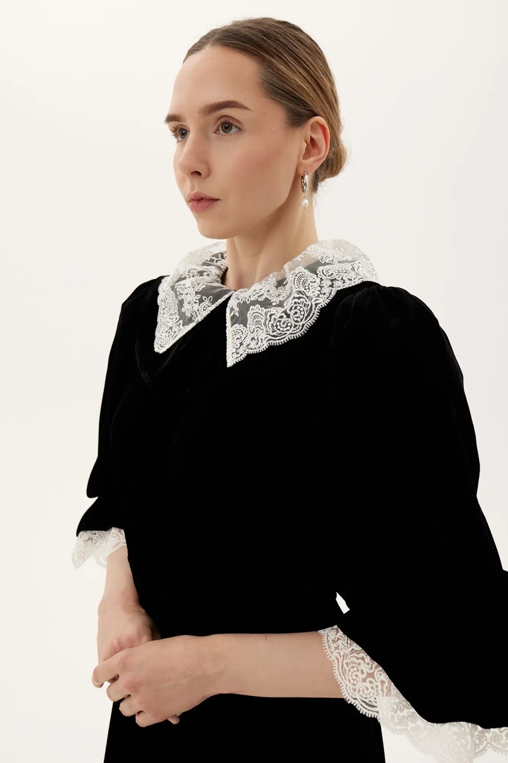 Платье «Версаль», чёрный