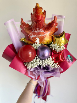 Букет для учителя/куратора гипсофила №3679