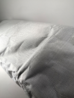 Огнеупорный коврик под печь, камин, в палатку. Фольгированный 60х50 см.