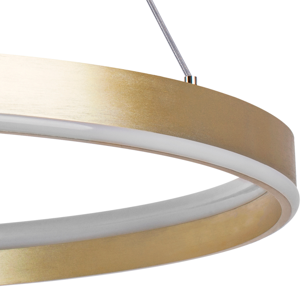 736412 Люстра ROTONDA 134W LED 6432LM 120G ЗОЛОТО 3000-6000K