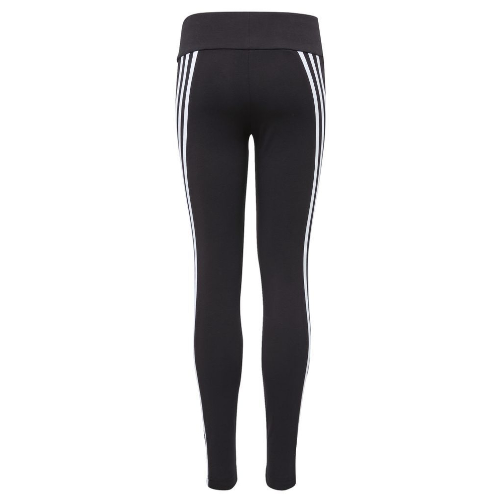 Штаны для девочки теннисные Adidas G 3-Stripes Cotton Tights - black/white