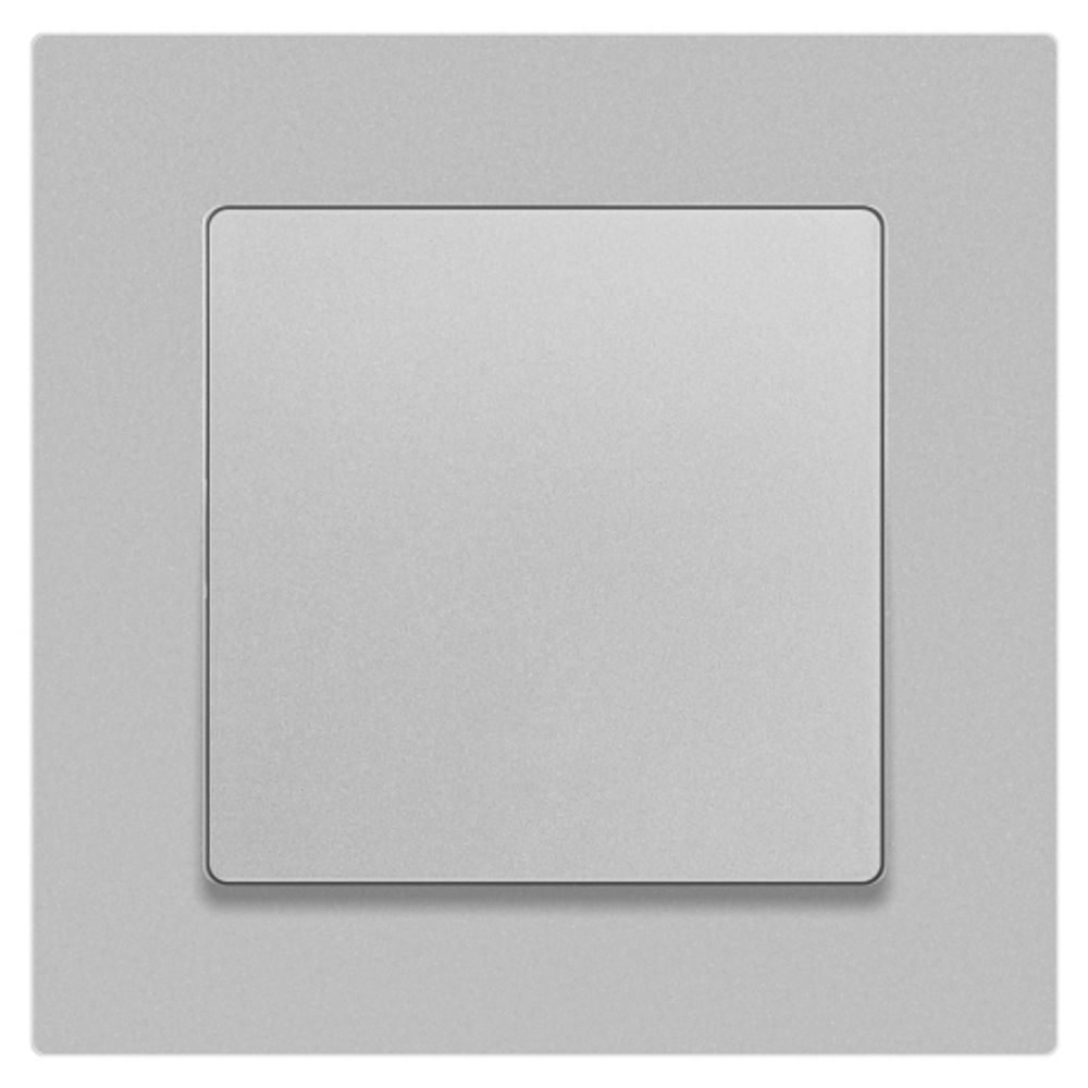 Выключатель Intro Accent 6-101-03 , 10А-250В, IP20, СУ, AL/CU, алюминий | Intro