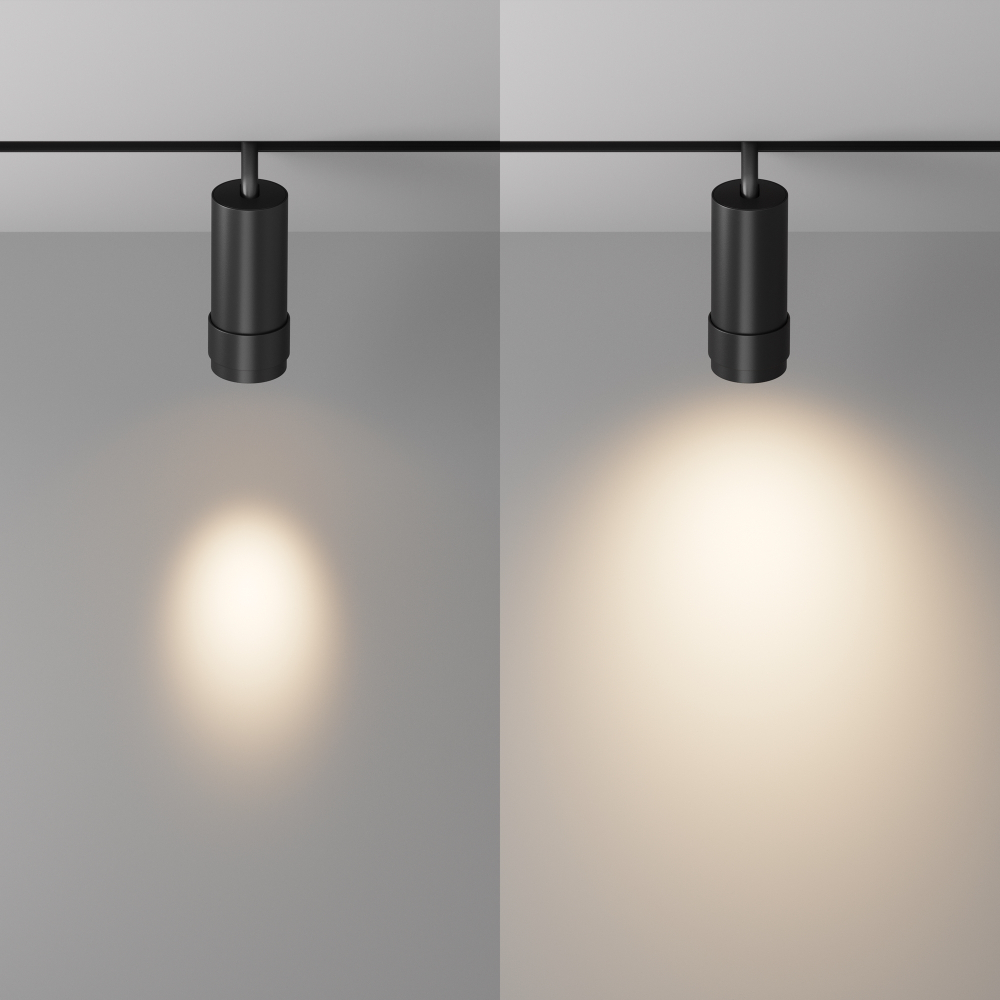 Магнитный трековый светильник Maytoni Focus Zoom TR211-1-12W3K-Z-B