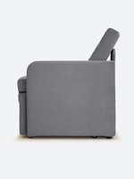 Кресло-кровать "Миник" с подлокотниками Desert Light Grey купон Тигр