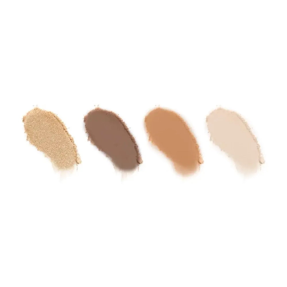 Тени для век Golden Rose Quattro eyeshadow palette 8.8 гр