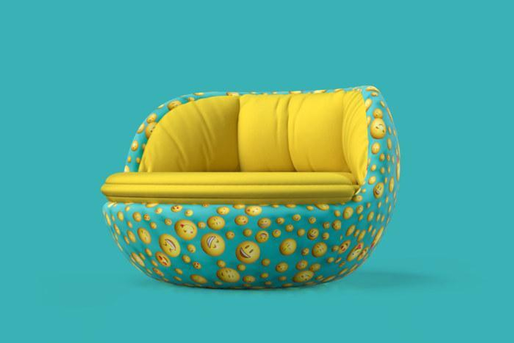 Микровелюр Smailiki 04 / Смайлики 04