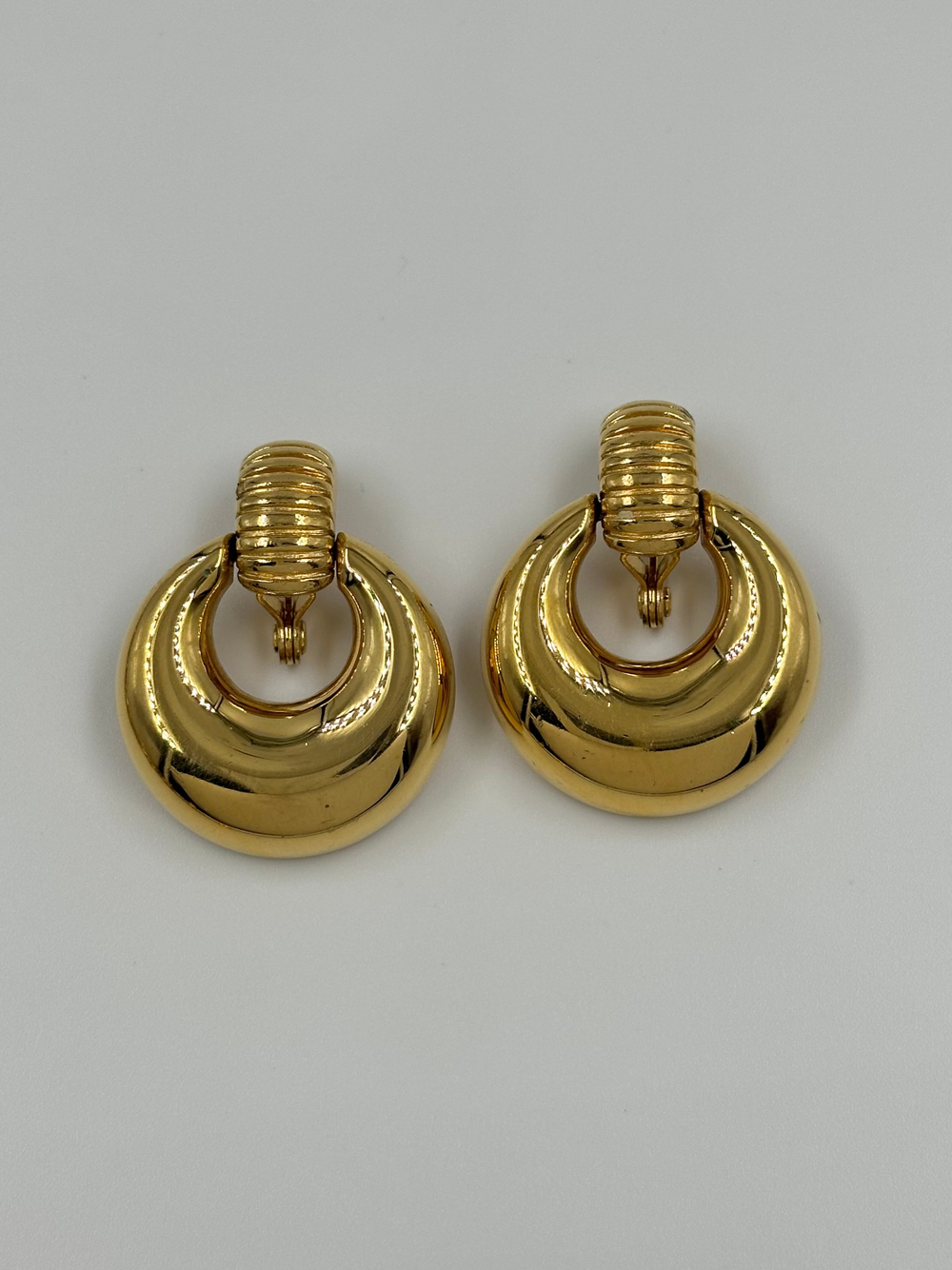 Клипсы в стиле door-knocker Monet