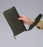 Клатч кожаный Azaro 30647 дремучий лес