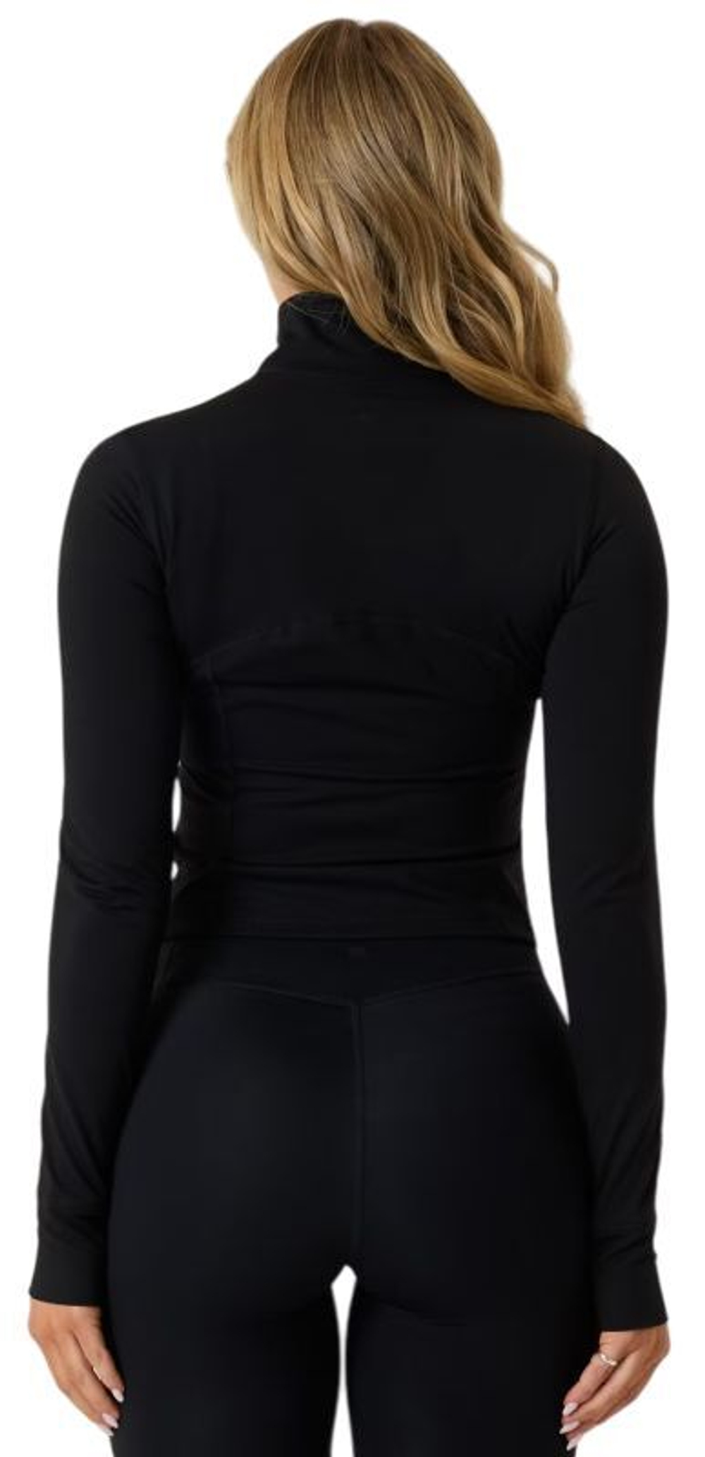 Женская теннисная куртка Bjorn Borg Alice Soft Zip Midlayer - black beauty