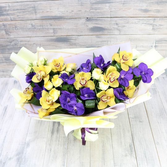 Букет из орхидеи " Ангельский полет"