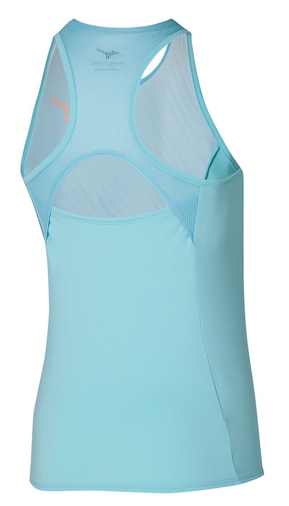 Женский топ теннисный Mizuno Printed Tank - tanager turquoise