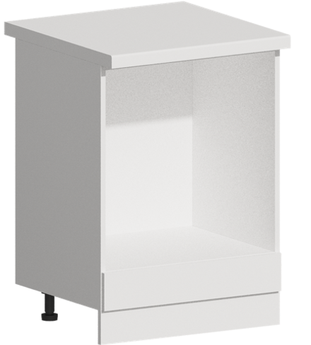 Кухня Модуль ШНД 600 Графит / Белый Софт