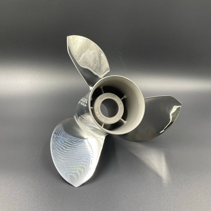 Гребной винт без втулки 20-30 л.с. (под проставку) (3x10-1/8x15) Ballistic Stainless Steel (Michigan