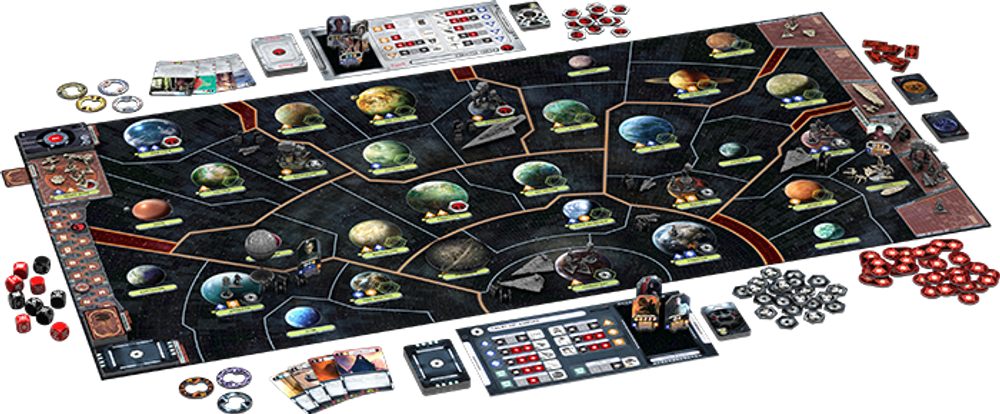 Star Wars: Rebellion. Игровое поле