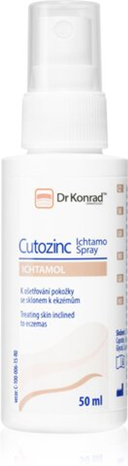 Dr Konrad Cutozinc Ichtamo Spray - спрей для атопической кожи /   50  ml  / GTIN 8594178680079