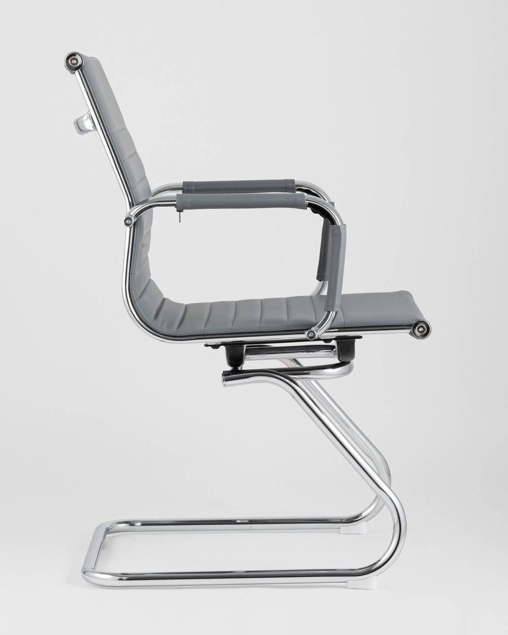 Кресло для посетителей TopChairs Visit серое 2 шт.