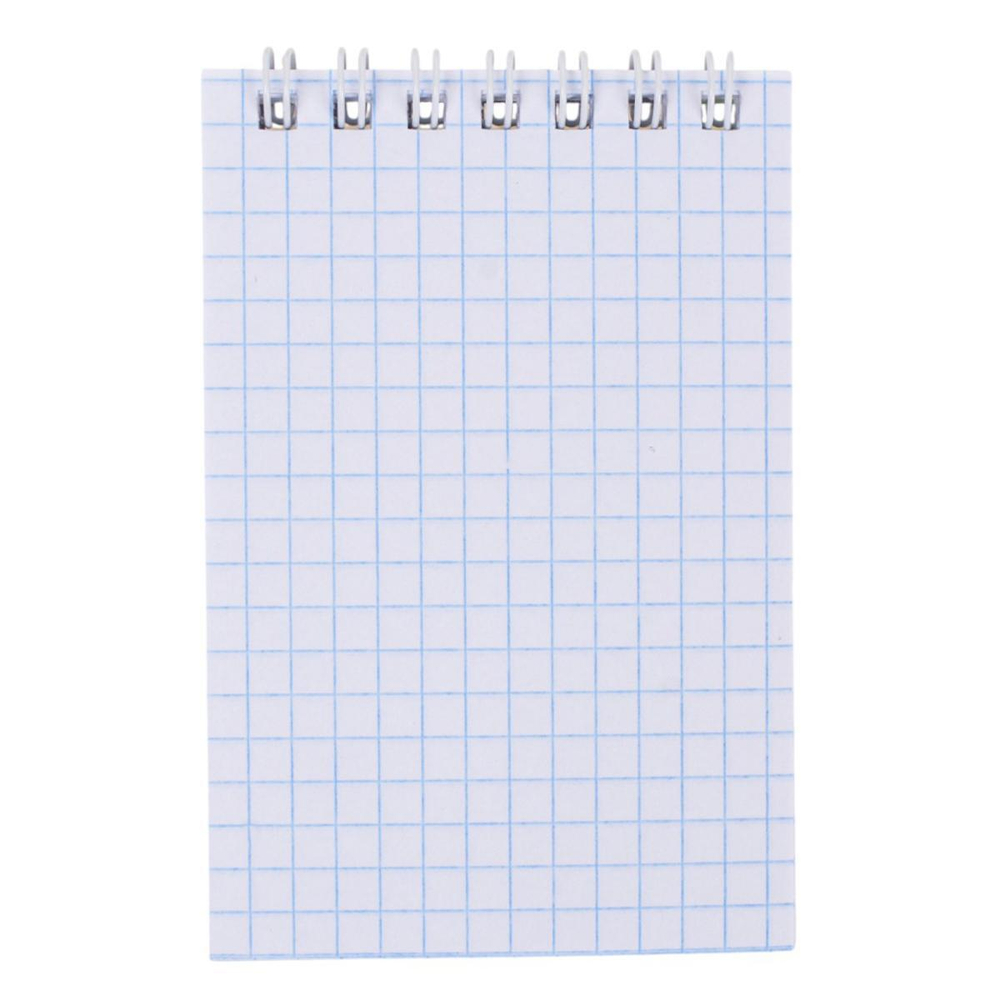 Блокнот МАЛЫЙ ФОРМАТ А7 75х105мм 40л, гребень, клетка, кросс-серия PASTEL, BRAUBERG, 117014