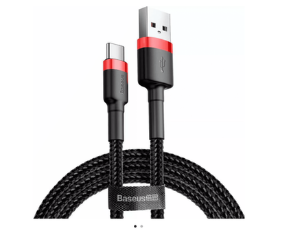 Кабель для зарядки Baseus Cafule Cable 2.4A 1m