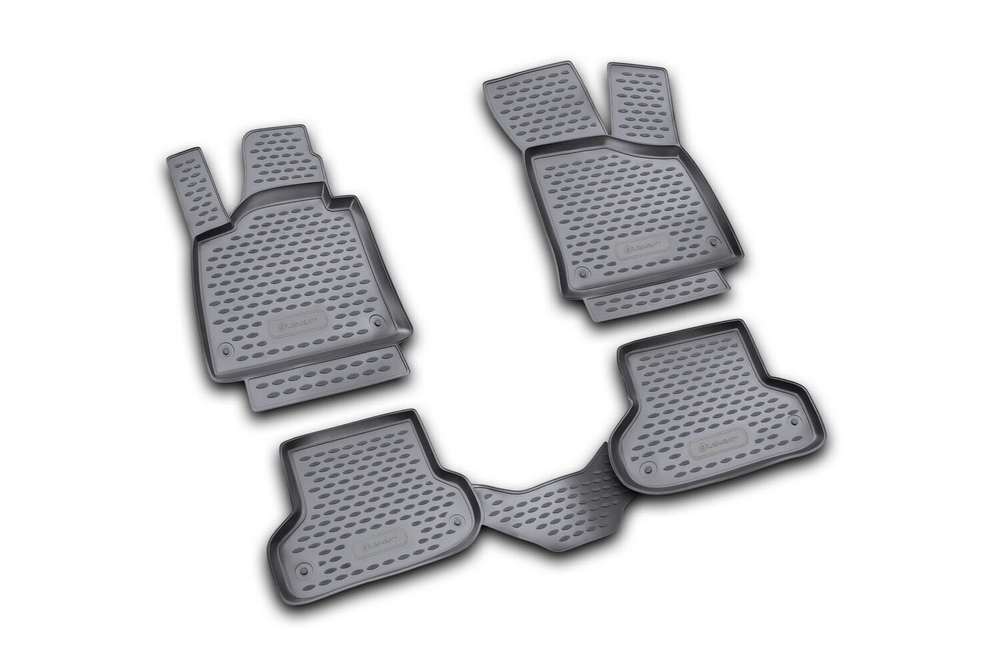 Коврики Standard, в салон AUDI A-3 3D 2007-2012, 4 шт. (полиуретан, чёрные) Element.NLC.04.10.210