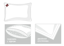 Подушка упругая 60х80 German Grass 3D Royal Down