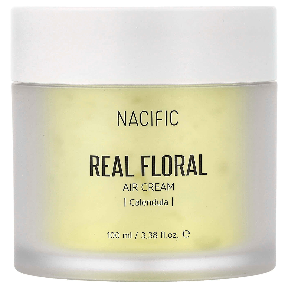Nacific, Real Floral, воздушный крем, календула, 100 мл (3,38 жидк. унц.)