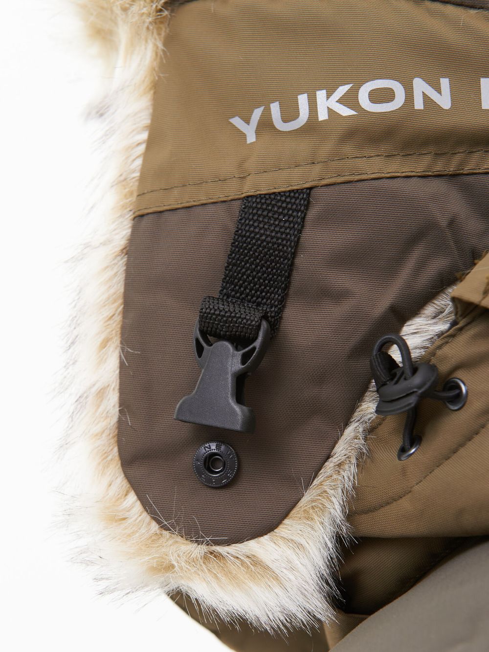 Шапка ушанка зимняя Yukon Ice ткань Breathable цвет Хаки