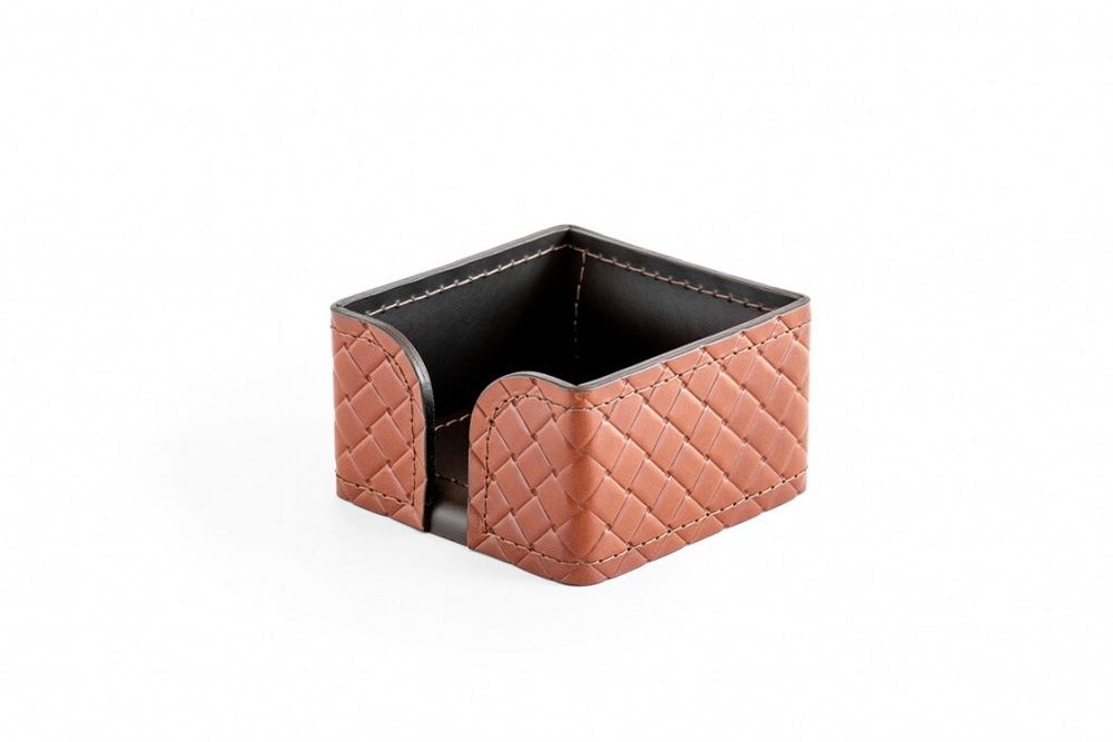 Премиум набор Классика для начальника из кожи FG Tan treccia/шоколад 15 предметов