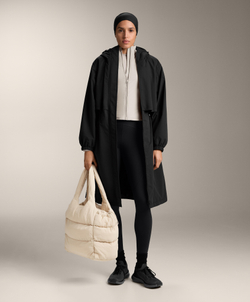 Oysho Топ Compressive светоотражающий, темно-серый