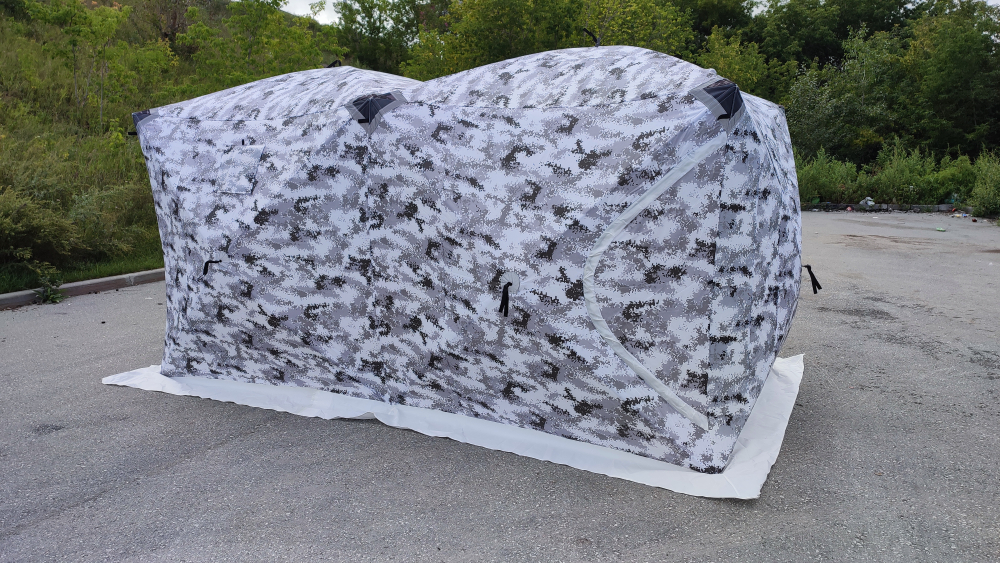 Зимняя палатка 200*400*200 3х слойная