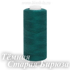 Нитки швейные Bestex 40/2, #121 Тёмная Старая Бирюза