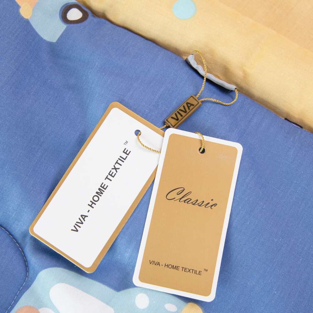 Комплект постельного белья Сатин с Одеялом Young 100% хлопок на резинке OBKR023