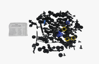 Клипсы НАБОР крепежных изделий 1118 из пластика (№7004)
