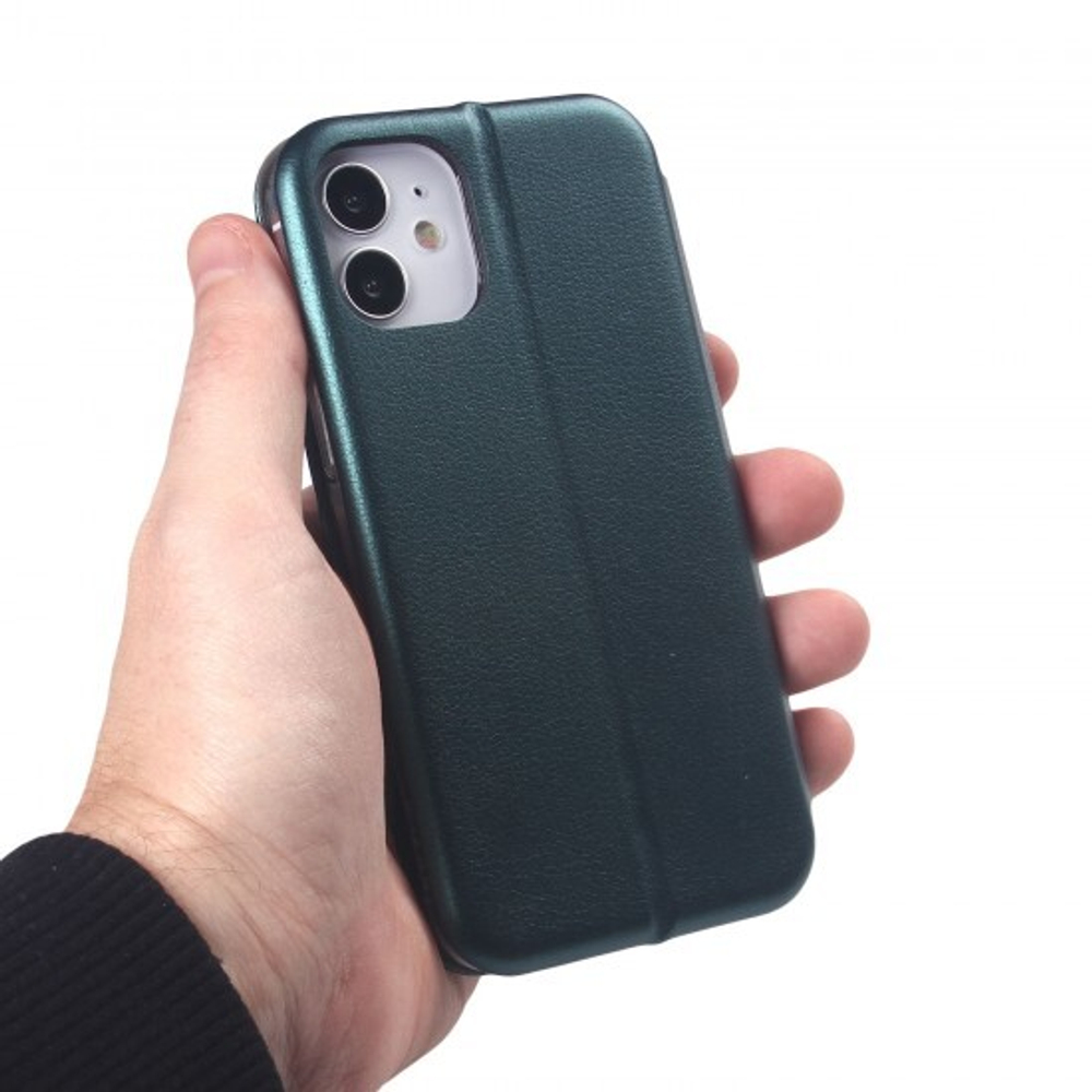 Чехол-книжка для iPhone 12, 009805 Зеленый