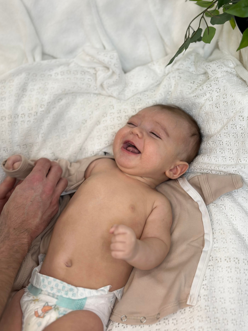 Боди на молнии с длинным рукавом Светлый кофе RinaAmari