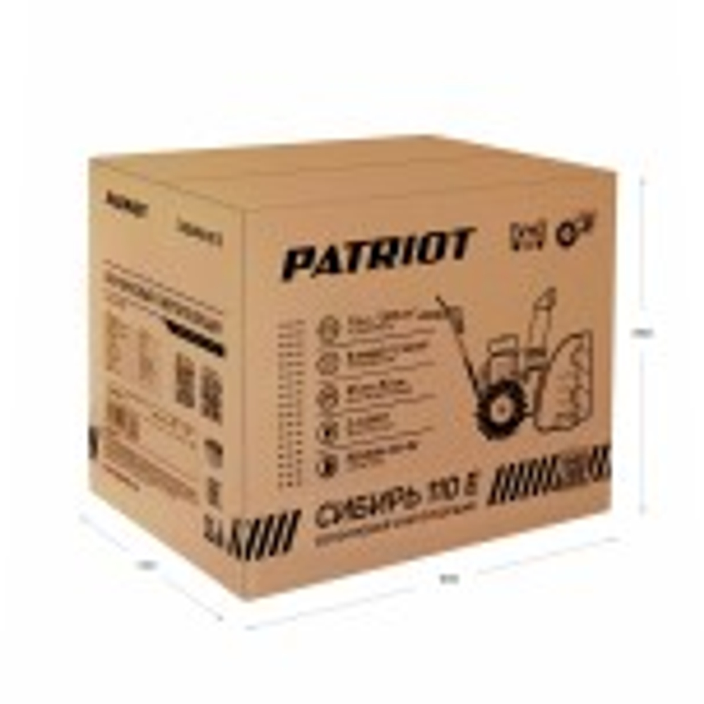 Снегоуборщик бензиновый PATRIOT Сибирь 110 E с электростартером 220В 426108111