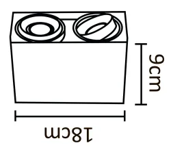 Точечный накладной светильник Arte Lamp PICTOR