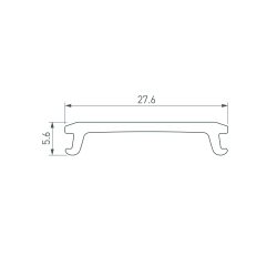 Экран STRETCH-25-CEIL-CENTER-5m OPAL-PVC (Arlight, Пластик) 046726