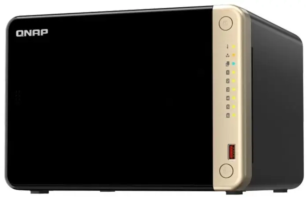 Сетевой RAID-накопитель QNAP  TS-664-8G