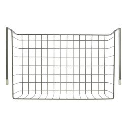 Корзина для хранения подвесная Granli, 38,8х24,5х15 см, серая