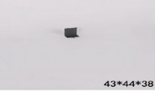 Крючок для рейлинга антрацит