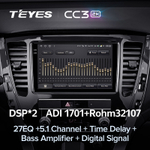 Teyes CC3 2K 10,2"для Mitsubishi Pajero Sport, L 200 2020-2021