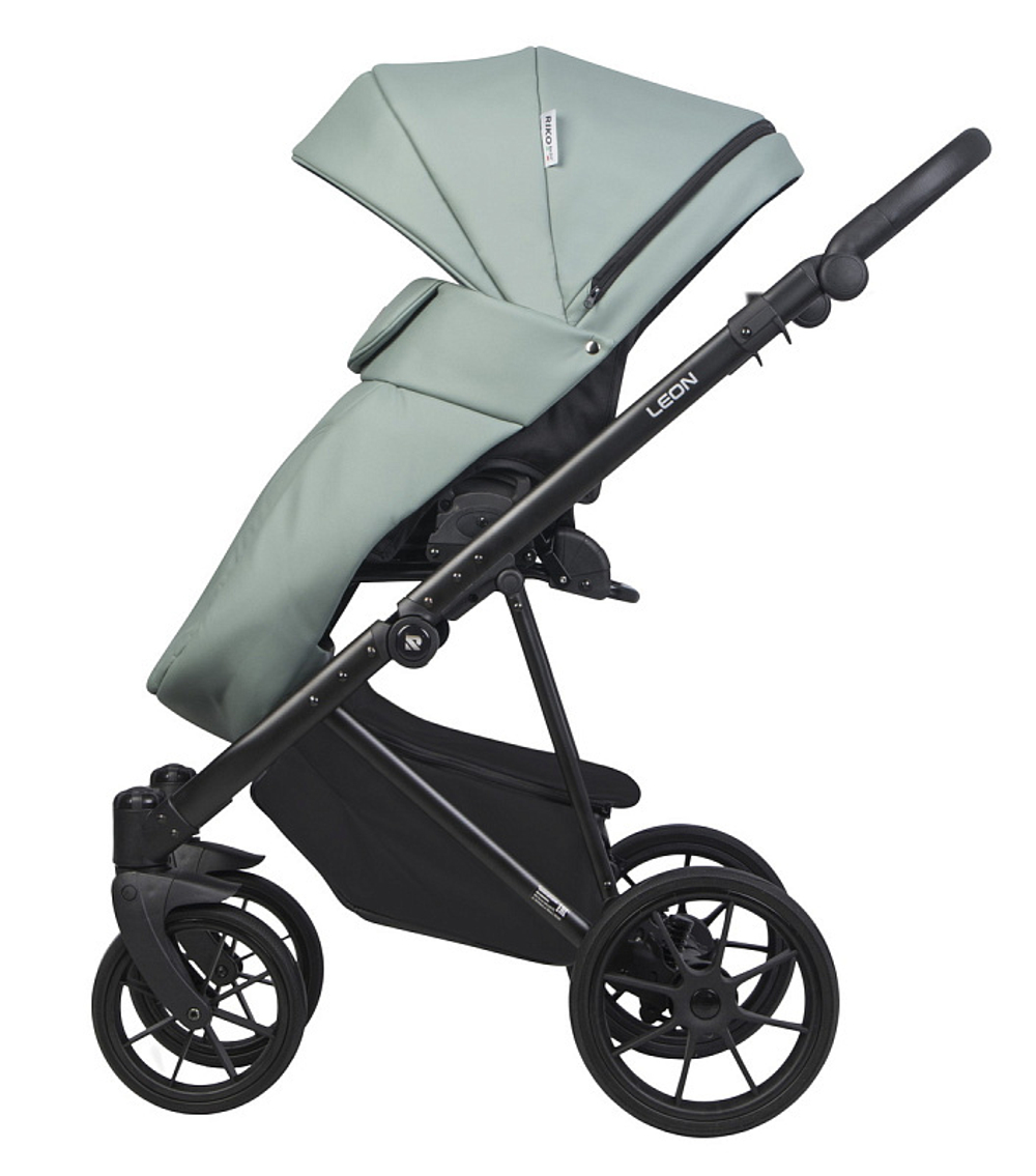 Детская коляска Riko Basic Leon 2 в 1 01 Green зеленый