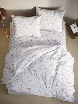 Комплект наволочек 30х30 см 2шт "Перья" Сказка сатин