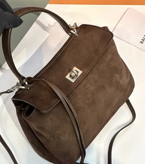 BALENCIAGA RODEO HANDBAG Коричневый