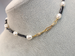 Комплект "Тайна Луны" с барочным жемчугом