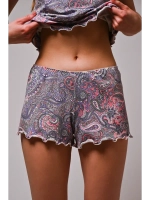 Пижама женская с шортами и топом, костюм домашний