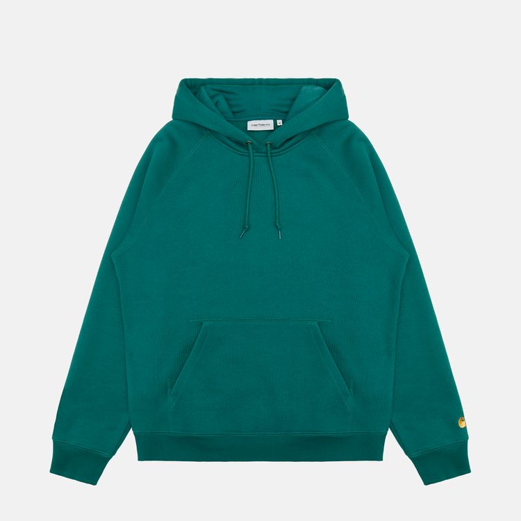 Толстовка мужская Carhartt WIP Hooded Chase Sweatshirt артикул:I033661_chervill - купить в магазине Дайс