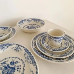 Чайная чашка с блюдцем Bitossi Home Blue Rose