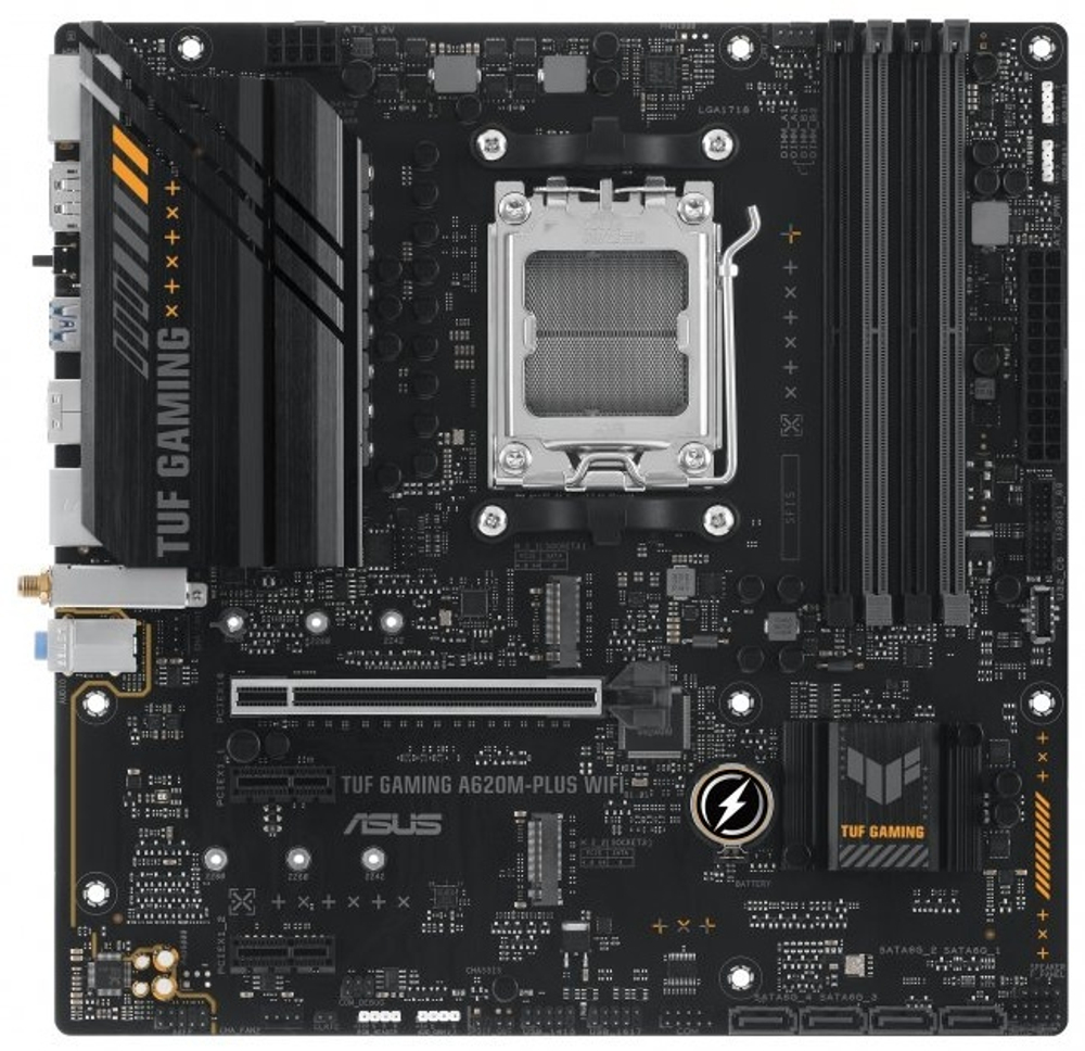 Материнская плата ASUS TUF GAMING A620M-PLUS WIFI